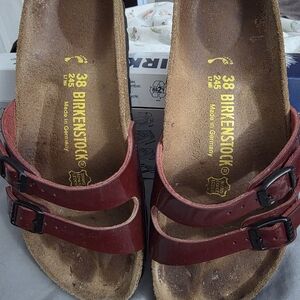 Birkenstock Red Sandals